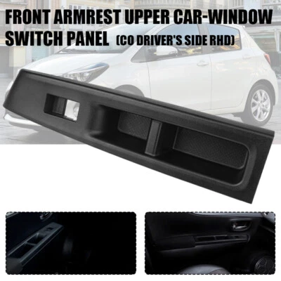 Interruptor de ventana delantera izquierda RHD reposabrazos panel de puerta para Toyota Vitz Yaris 2010-2014 Foto 1 de 4