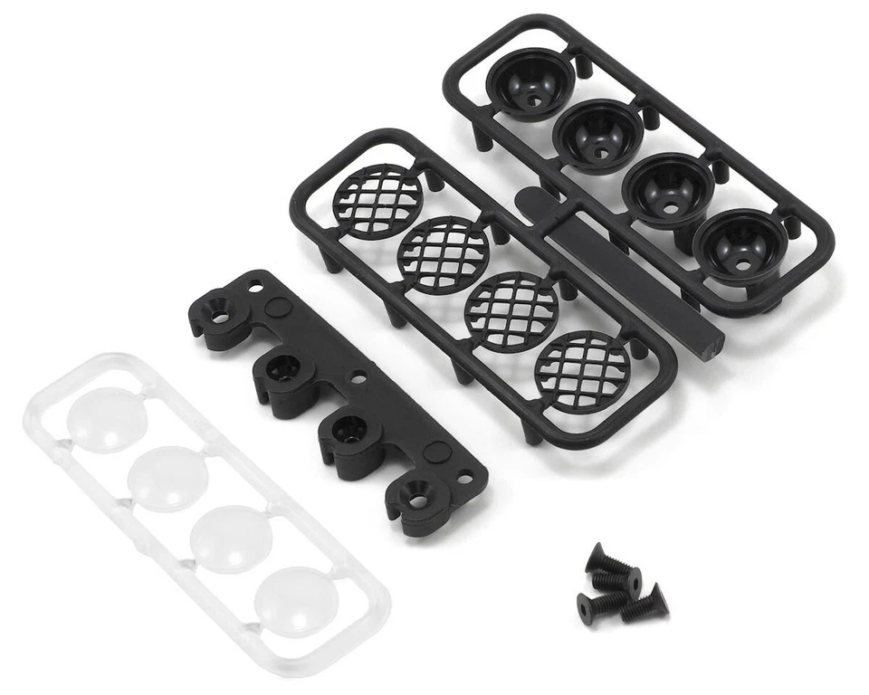 RPM Black Light Canister Set for RPM Slash 2WD, 4x4, SC10, & Ten-SCTE Bumpers - Image 1 of 2