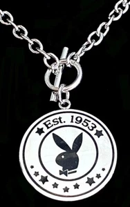 PLAYBOY EST 1953 DISK w/toggle curb link chain - Bild 1 von 2