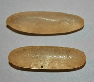 Ancient African Neolithic Hand Carved Stone Piercing Plugs / Hairpin Decorations - Bild 1 von 2