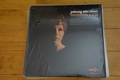 BRENDA LEE "JOHNNY ONE TIME" LP 12" VINYL RECORD VG DECCA STEREO SHRINK  Foto 1 de 4