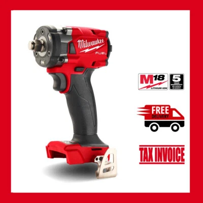 Milwaukee M18FIW2F12-0 18V Cordless Fuel 1/2" Impact Wrench - 5 Year Warranty - image 1 of 2