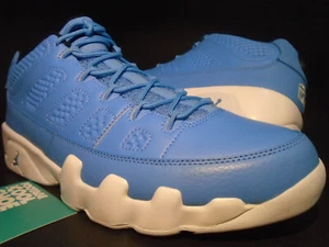 NIKE AIR JORDAN IX 9 RETRO LOW PANTONE UNC UNIVERSITY BLUE WHITE 832822-401 12 - Picture 1 of 13