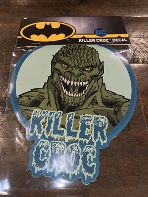 Calcomanía DC Comics Killer Croc DC World’s Finest Exc CultureFly Batman Joker Harley Foto 1 de 2