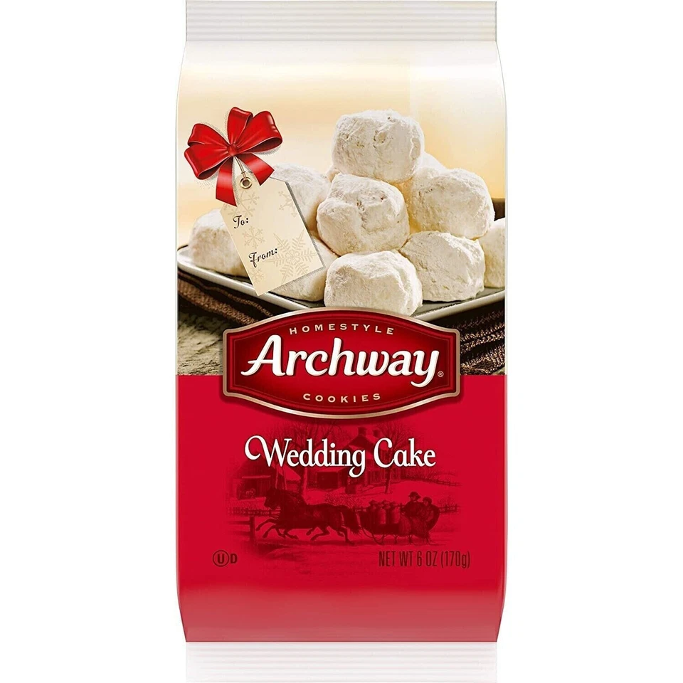 Archway Wedding Cake Cookies Limited Edition 6 Oz (111586)