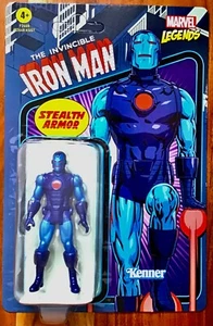 Marvel Legends The Invincible Iron Man Stealth Armor Kenner 2021 Unpunched - Picture 1 of 2