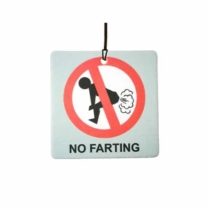 No Farting Car Air Freshener - Picture 1 of 2