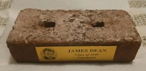 James Dean Fairmount High School Commemorative Brick Class of 1949 - SCARCE - Bild 1 von 4