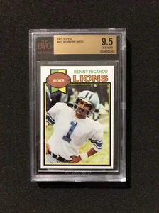 1979 Topps Football BENNY RICARDO #467 BVG/BGS GRADED 9.5 - ๐ GEM MINT ๐ - Picture 1 of 2