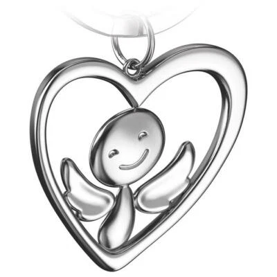 FABACH Schutzengel Schlüsselanhänger "Furfur im Herz", Engel Glücksbringer Auto