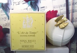 Nina Ricci L'Air Du Temps Staubpulver 6,0 Unzen Vintage. Neu mit Etikett - Bild 1 von 1