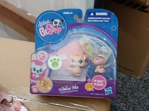 Neu LPS Littlest Pet Shop #1947 #1948 Kätzchen Baby Hamster - Bild 1 von 5