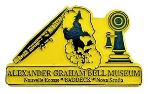 Vintage Magnet Alexander Graham Bell Museum Nouvelle Ecosse Baddeck Nova Scotia - Picture 1 of 3