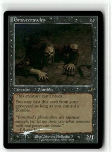Gravecrawler Retro Frame FOIL - Innistrad Remastered MTG NM - Picture 1 of 2