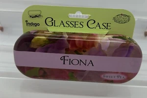 New Women’s Lilac Glasses Case & Personalised Name ‘Fiona’ (Cannot Customise) - Picture 1 of 6