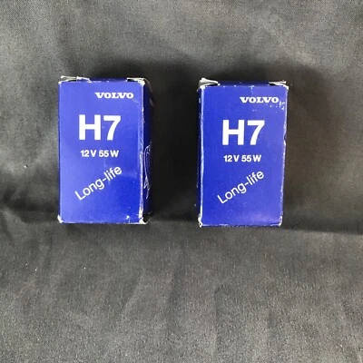 Volvo OEM H7 Headlight Bulbs (2) NIB - Image 1 of 2