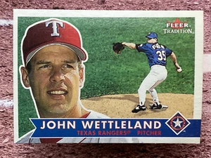 2001 Fleer Tradition John Wettland #281 Texas Rangers - Bild 1 von 2