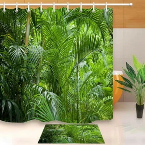 Figure Buddha Waterproof Bathroom Polyester Shower Curtain Liner Water Resistant - Foto 1 di 8
