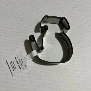 Threshold Dog Cookie Cutter Xmas Christmas Baking Silver New - Picture 1 of 4