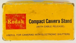 Kodak Compact Camera Stand 1st Model Box Cable Release Instruction Sheet Vintage - Picture 1 of 6