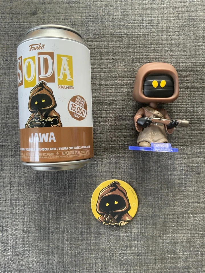 Funko Vinilo Soda Star Wars Jawa con Blaster Chase /2.500 Foto 1 de 1