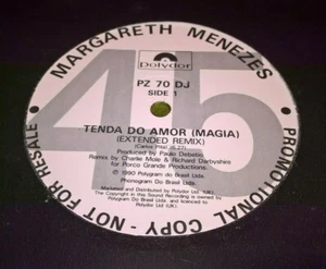 MARGARETH MENEZES Tenda Do Amor (Magia) POLYDOR 1990 UK 12" PROMO VG+ - Picture 1 of 2