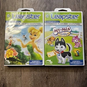 Leap Frog Leapster 2 Game Cartridge Lot Of 5 Titles I Scooby Doo Star Wars - Picture 1 of 11