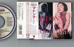 MADONNA Keep It Together JAPAN 7-track CD WPCP-3200 w/OBI(faded)+6-p PS BOOKLET - Picture 1 of 4