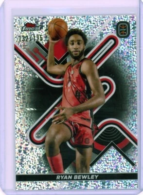 RYAN BEWLEY 2023 TOPPS FINEST OTE OVERTIME SPECKLE REFRACTOR RC SP 132/175 - Image 1 of 2