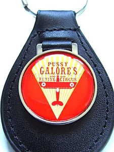 JAMES BOND 007 PUSSY GALORE'S FLYING CIRCUS KEY FOB KEYFOB KEYRING CHAIN GIFT - Picture 1 of 3