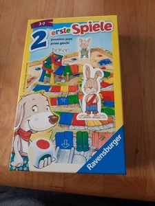 Ravensburger " 2 erste Spiele " 2013 ab 3-7 Jahre 2-4 Spieler - 3 fehlende Teile - Bild 1 von 2