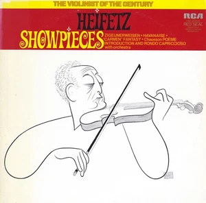 SARASATE SAINT-SAENS CHAUSSON BRAHMS WAXMAN Violin Music HEIFETZ RCA LSC-3232 - Picture 1 of 3
