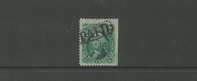 US 1861 Washington Scott # 68 10c with "Paid" cancel. - Image 1 of 2