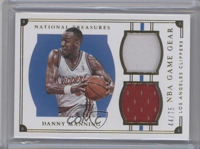 2015-16 Panini National Treasures Game Gear Duals /75 Danny Manning #21 - Image 1 of 2
