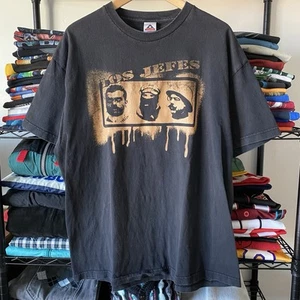 Vintage Los Jefes T-Shirt Zapatista FZLN Y2K Mexico - Picture 1 of 3
