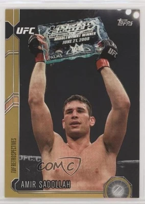 2015 Topps UFC Chronicles Gold /88 Amir Sadollah #67 - Image 1 of 2