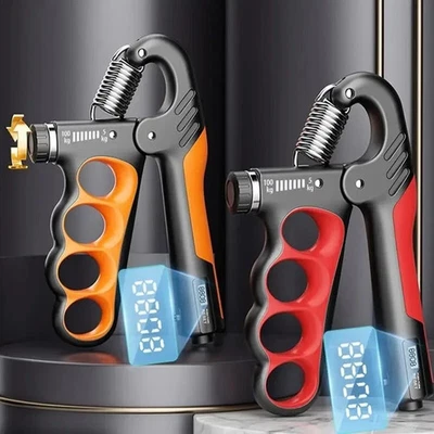 Handtrainer Unterarmtrainer mit Zählfunktion 5-100KG Verstellbarer Fingertrainer - Bild 1 von 4