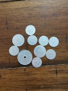 Monedas de aluminio de colección del Tío Sam 1963-65 - Lote de 10  - Imagen 1 de 1