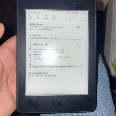 Amazon Kindle Paperwhite 7th Gen 4GB Wi-Fi E-Reader - Image 1 of 2