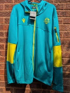 COMMONWEALTH GAMES BIRMINGHAM 2022 Australia macron Zip Jacket Mens size 3XL - Picture 1 of 9