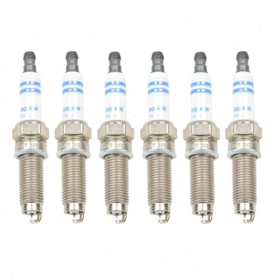 6 pc Bosch Double Iridium Spark Plugs for 2012-2015 Honda Crosstour 3.5L V6 tp - Image 1 of 4