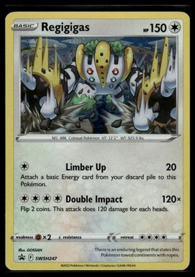 SWSH: Sword & Shield Promo Cards #SWSH247 Regigigas - Image 1 of 2