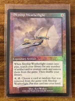 MTG✨SKYSHIP WEATHERLIGHT (Alt Artwork) FOIL✨Planeshift NM/M RARE Walker UNPLAYED - Image 1 of 4