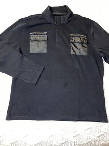 Structure Sport Men's XXL Black Nylon Polyester Pullover Zipper Pockets - Picture 1 of 6