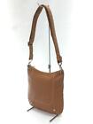 Longchamp Shoulder Bag/Leather/Brw/Plain