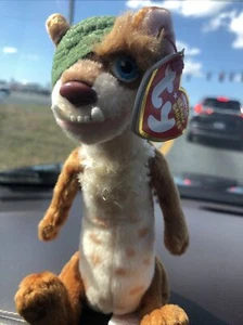 BUCK the One Eyed Wiesel (Ice Age 3 Film) NEUWERTIG mit Ty NEUWERTIG ETIKETT - Bild 1 von 7