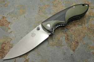 QSP Knives PIGLET Messer Folder 14C28N Stahl G10 Olive /Schwarz QS112B