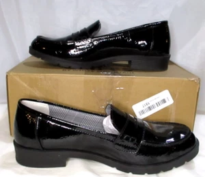 Cliffs White Mountain Galah schwarze Patent-Halbschuhe Größe 8 - Bild 1 von 5
