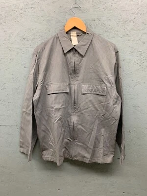 Dolce & Gabbana Shirt Men’s XL Gray Long Sleeve Full Zip Designer - Image 1 of 4