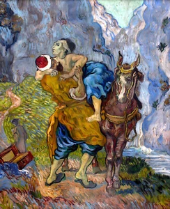The Good Samaritan Vincent van Gogh Painting Poster Art CANVAS Print - Picture 1 of 3